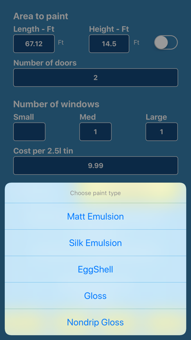 How to cancel & delete Paint Estimator / Calculator from iphone & ipad 3