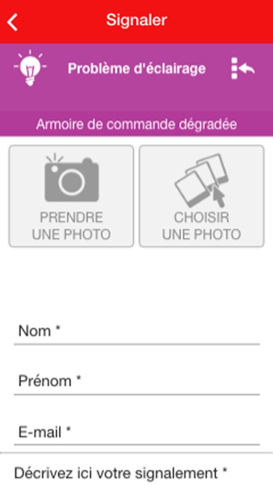 CHAUMONTEL Application mobile screenshot 4