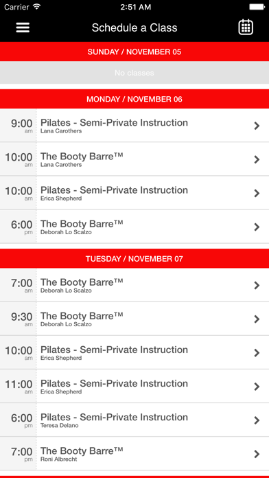 The Pilates Company screenshot 3