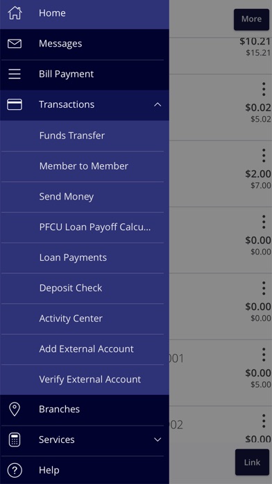 PFCU4ME Mobile screenshot 2