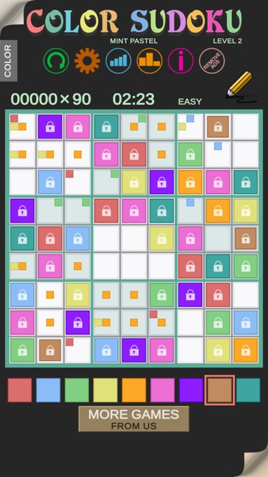 How to cancel & delete Color Sudoku Mint Pastel from iphone & ipad 2