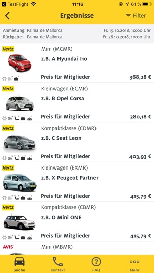 ADAC Mietwagen(圖3)-速報App