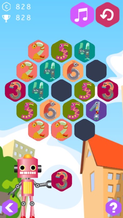 Merge Hexagon Robot screenshot 3