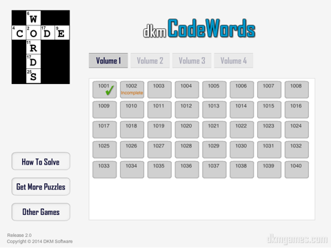 DKM CodeWords screenshot 2