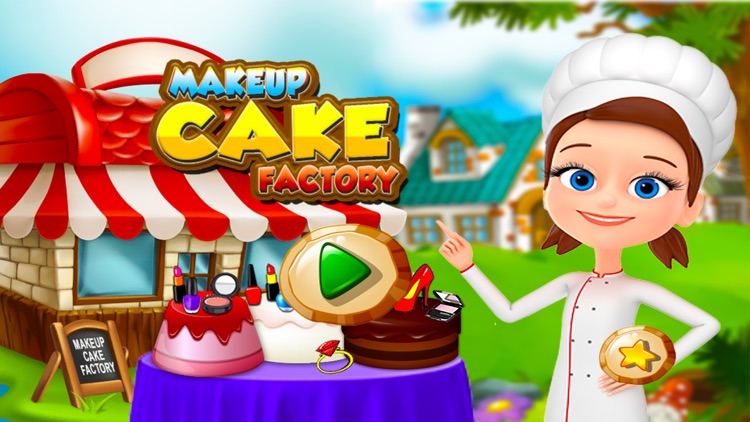 Makeup Cake Factory Simulator