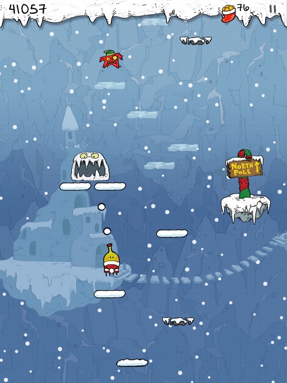 Doodle Jump Christmas PLUS для iPad