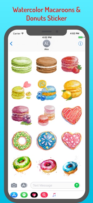 Macaroon Biscuit Stickers(圖2)-速報App