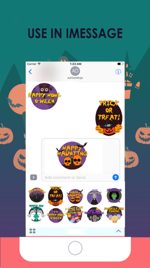 Scary HalloweenMoji Stickers(圖3)-速報App