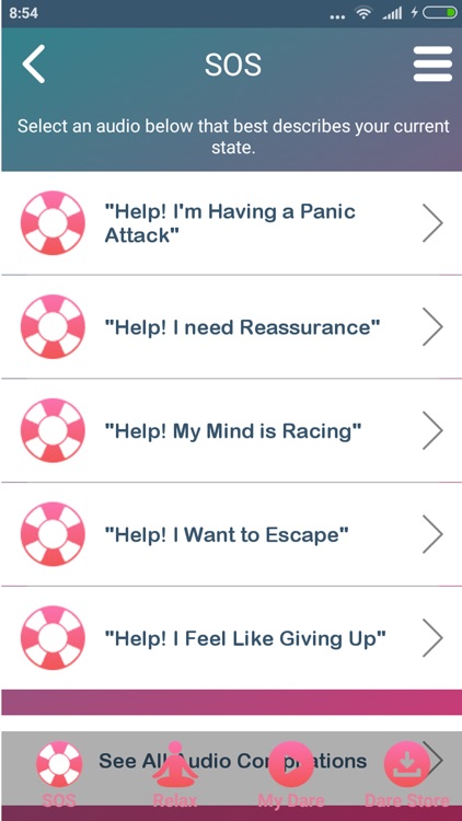 DARE - Break Free From Anxiety screenshot-3