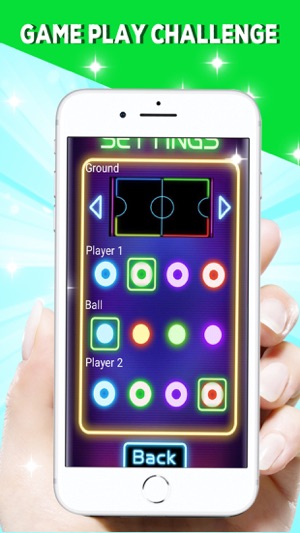 Neon Air Hockey(圖4)-速報App