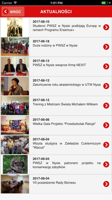 "e-Student" PWSZ w Nysie screenshot 3