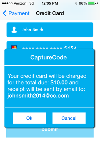 CaptureCode service screenshot 4