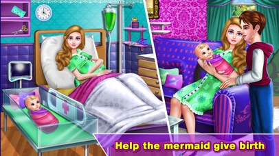 Pragnant Mermaid Care Newborn screenshot 4