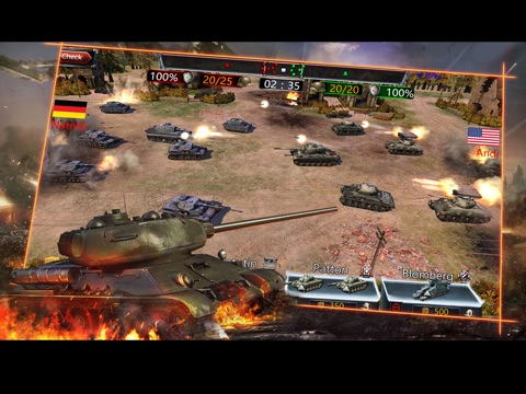 WarSoul Tanks of WWII RTS Online Game screenshot 4