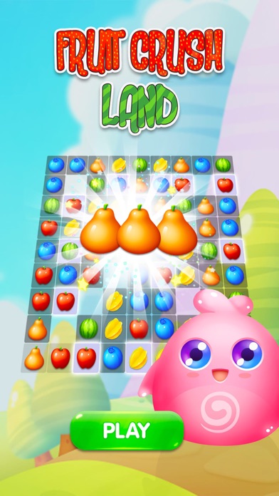 Fruit Crush Land: Match 3 Game screenshot 1