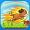 Super Puppy Run To The Rescue : Is about a little puppy wants to rescue his friends so he need to explore three worlds in the jungle