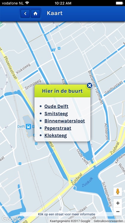 Straatnamen van Delft