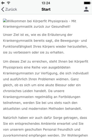 Körperfit Physiopraxis screenshot 2