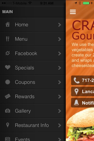 Cravings Gourmet Deli screenshot 2