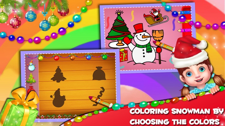 Christmas Kids Coloring Book screenshot-4