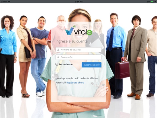 iPad Image of Vitale