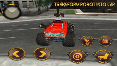 Fire War Car - Battle Robot screenshot 3