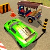 Tuk Tuk Chained Car Racing