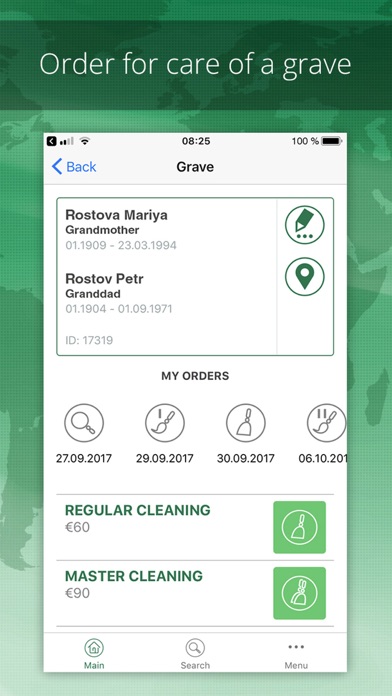 iGraveCare screenshot 2