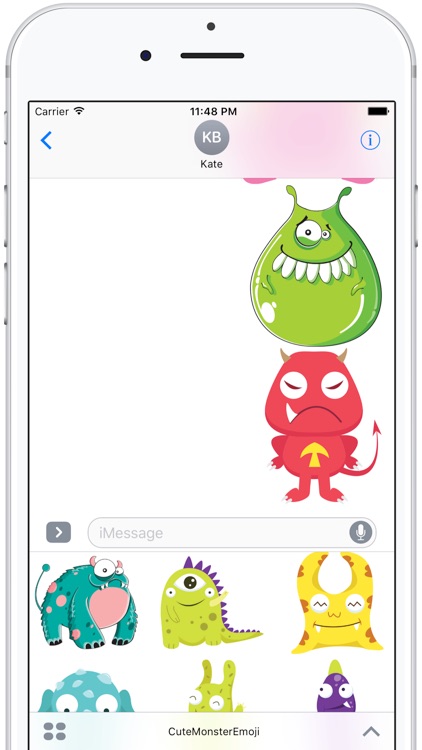Cute Monster Emoji Pack
