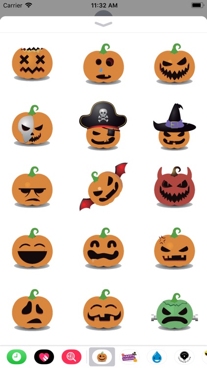 Pumpkin emoji for halloween