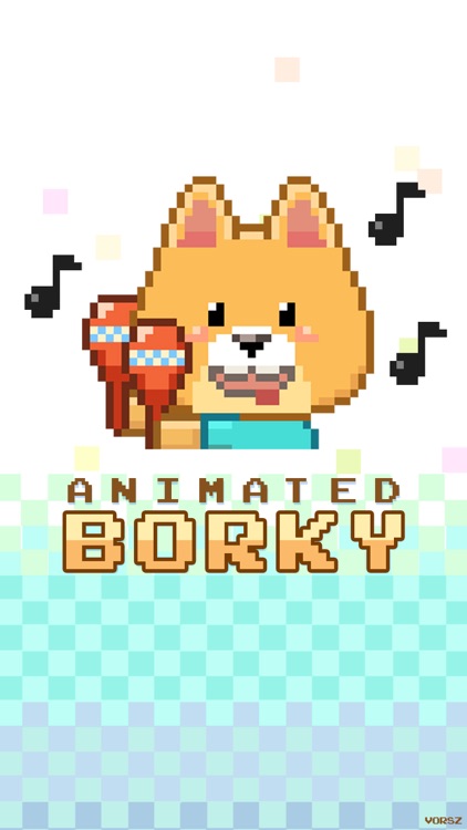 Animated Borky Stickers