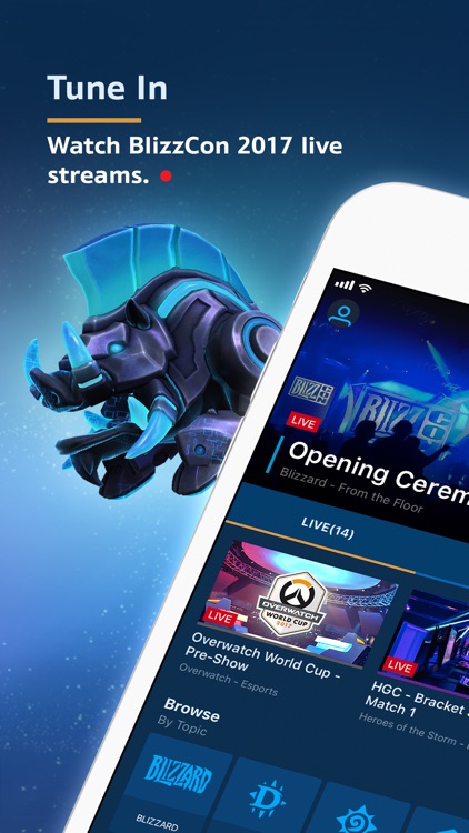 BlizzCon Mobile screenshot-0