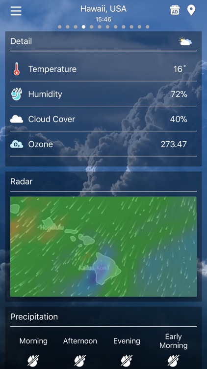 Weather live – radar, realtime