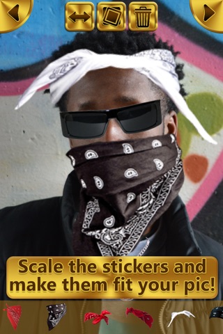 Gangsta Picture Stickers: Thug Life Photo Editor screenshot 4