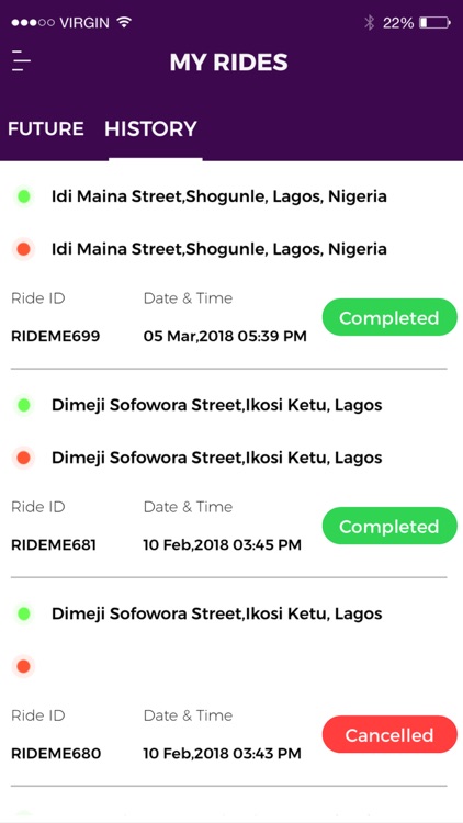 RideMe Taxi App screenshot-5