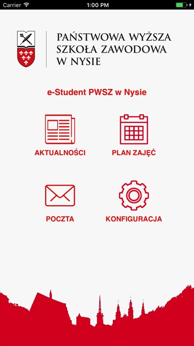 "e-Student" PWSZ w Nysie screenshot 2