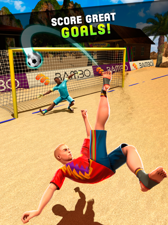 Shoot Goal - Пляжный футбол на iPad