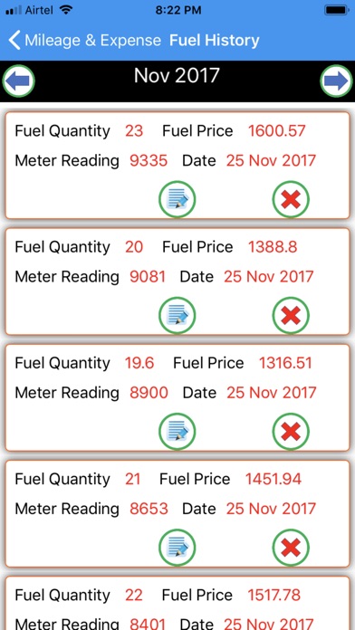 Vehicle Mileage & Expense screenshot 3