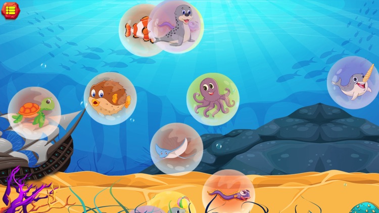 Ocean Adventure Game for Kids Screenshot