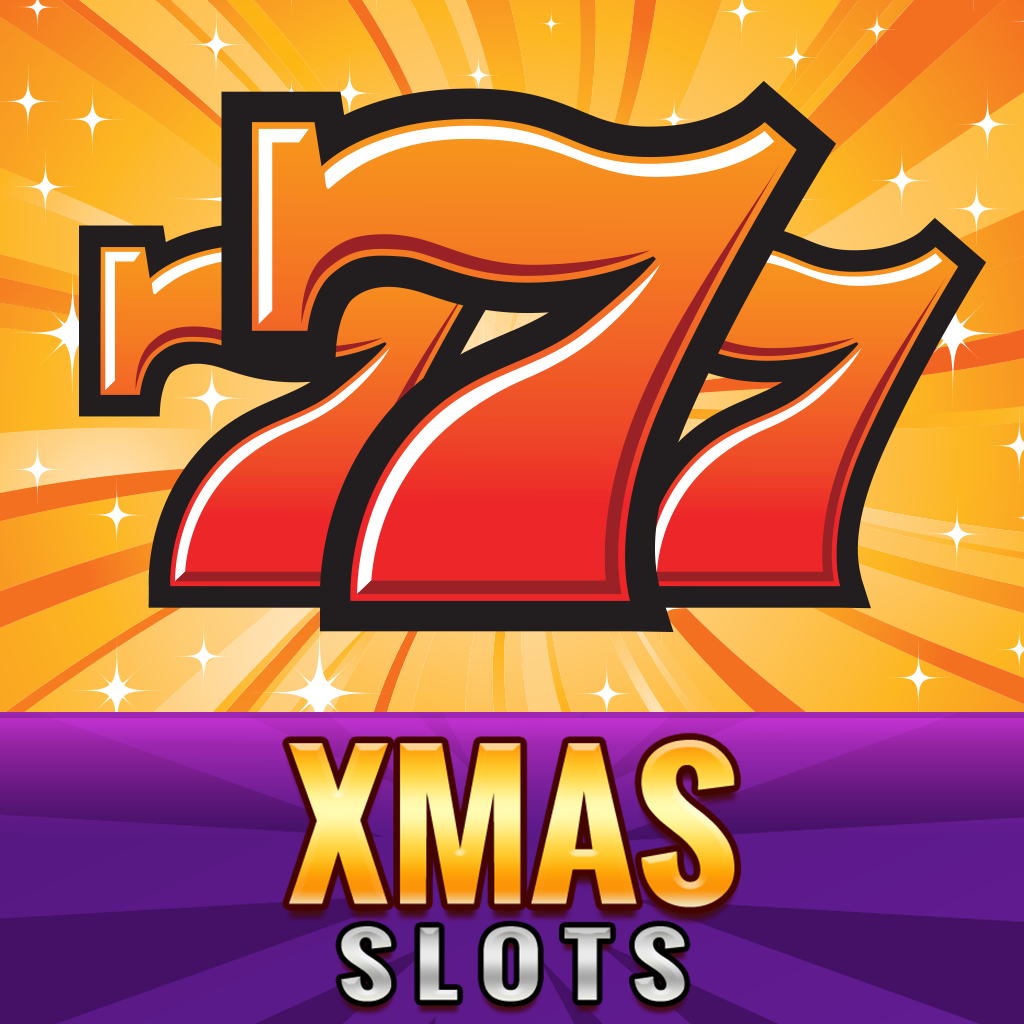 Xmas Slot Machine Lucky Casino App Icon
