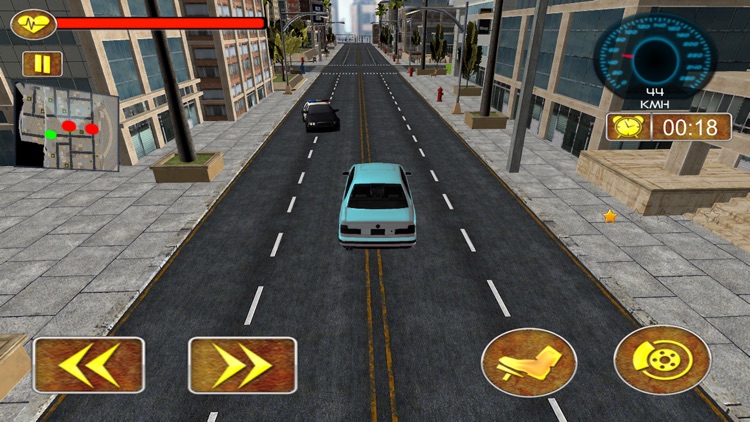 Police Car Hot Pursuit 3D