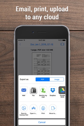 iScanner: PDF Scanner App screenshot 3