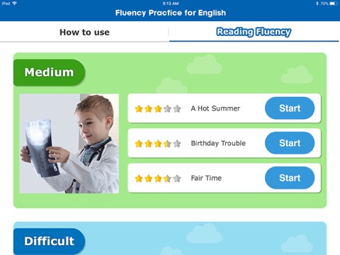 Fluency Practice for English screenshot 4