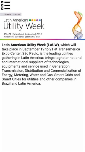 Latin American Utility Week(圖2)-速報App