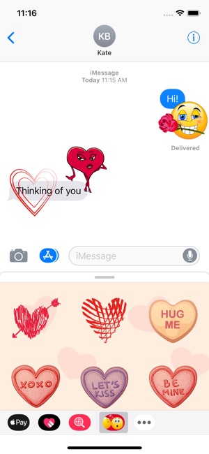 Adorable Couple Love Stickers(圖1)-速報App