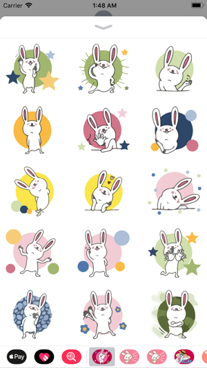 Bunny Funny Emojis Sticker Emo(圖2)-速報App