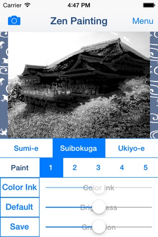 Zen Painting - Ukiyo-e Camera screenshot 3