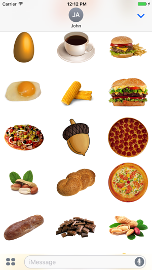 Food Stickers Pack+(圖2)-速報App