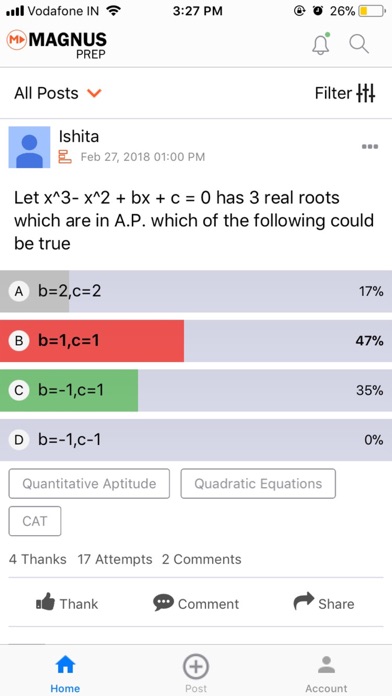 CAT Exam Preparation App screenshot 3