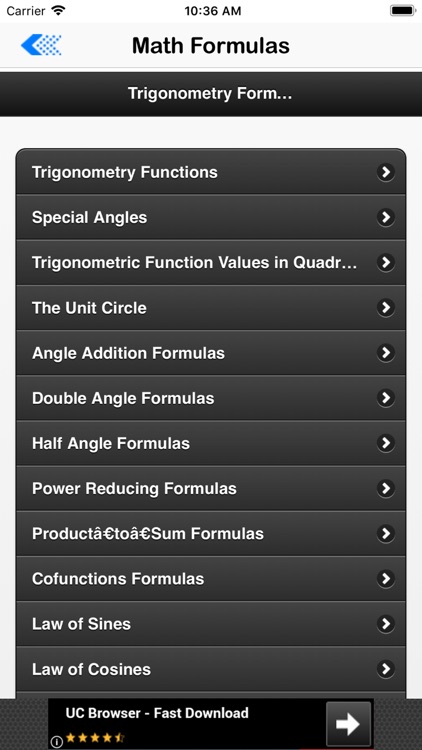 Maths Formula Guide